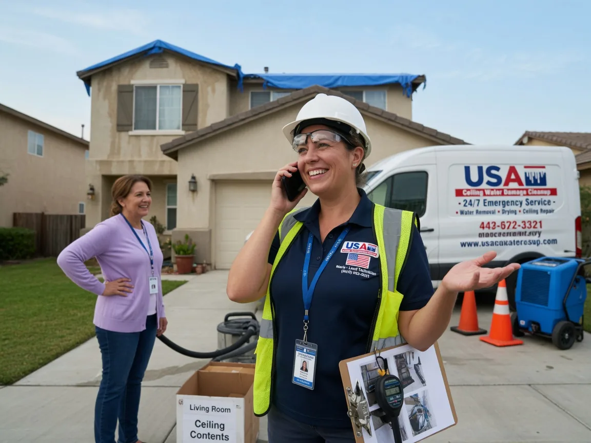Ceiling Water Damage Restoration Hanna, WY FAQs